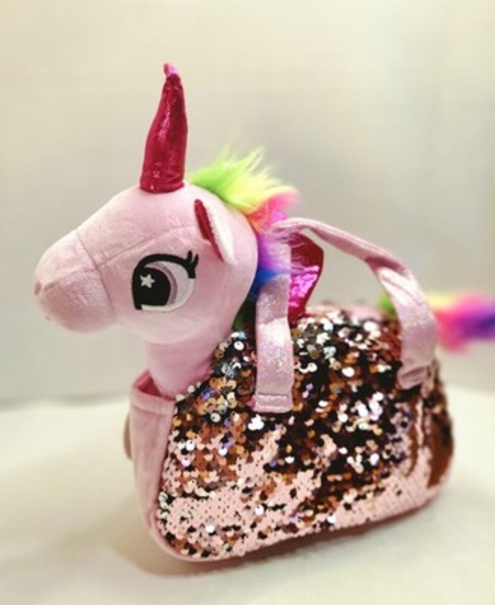 Little Jupiter Plush Pet Set with Purse - Unicorns